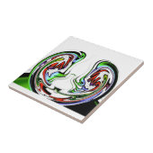 アメージングハクナマタタタワールアートプリント タイル (側面)