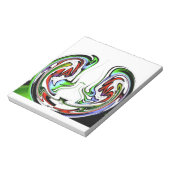 アメージングハクナマタタタワールアートプリント ノートパッド (回転)