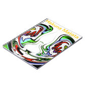 アメージングハクナマタタタワールアートプリント ノートブック (左側)