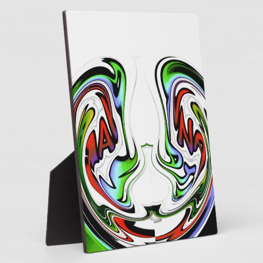 アメージングハクナマタタタワールアートプリント フォトプラーク (側面)