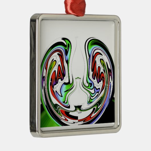 アメージングハクナマタタタワールアートプリント メタルオーナメント (右)