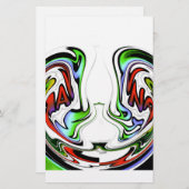 アメージングハクナマタタタワールアートプリント 便箋 (正面/裏面)