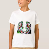 アメージングハクナマタタタワールアートプリント Tシャツ (正面)