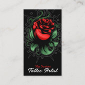 アメージングバラタトゥーアーティスト 名刺 (正面)