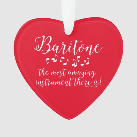 アメージングバリトン オーナメント (正面)