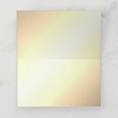 アメージングバレリーナ踊りとミュージックイエロー プレイスカード (内部開封)