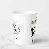 アメージングバレリーナ踊りと音楽 紙コップ (右)