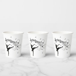 アメージングバレリーナ踊りと音楽 紙コップ