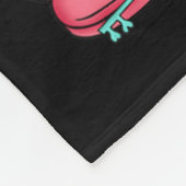 アメージングバレンタインラブ格言バレンタインデー フリースブランケット (角)