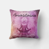 アメージングパープルヨガ クッション (裏面)