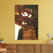 アメージングピアノデザイン キャンバスプリント (インサイチュ (リビング))