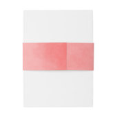 アメージングピ結婚ンクのフローラ新郎新婦 招待状ベリーバンド (裏面例)