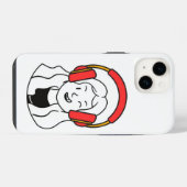 アメージングファンキーアートイラストレーションオン iPhoneケース (裏面横)