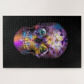 アメージングフローラスカルA ジグソーパズル (横)