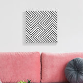 アメージングブラックアンドホワイトキャンバスプリントアート キャンバスプリント (インサイチュ (リビング))