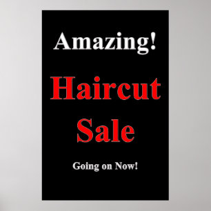 アメージングヘアカット販売美しいサロンポスター ポスター