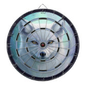 アメージングホワイトスノーキツネ規制 ダーツボード (正面)