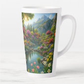 アメージングマウンテンガーデン カフェラテマグ (右)