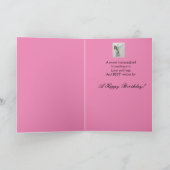 アメージングマザーハッピーバースデースイートハチドリ カード (内部)