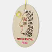 アメージングマチュピチュスケッチ セラミックオーナメント (左)