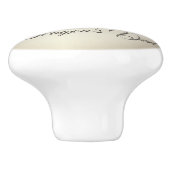 アメージングモザイクドラゴンゴールデンウェルカム セラミックノブ (側面)