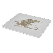 アメージングモザイクドラゴンゴールデン カッティングボード (角)