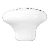 アメージングモザイクドラゴンゴールデン セラミックノブ (側面)