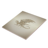 アメージングモザイクドラゴンゴールデン タイル (側面)