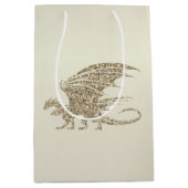 アメージングモザイクドラゴンゴールデン ミディアムペーパーバッグ (正面)