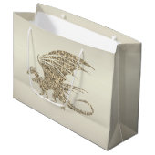 アメージングモザイクドラゴンゴールデン ラージペーパーバッグ (正面アングル)