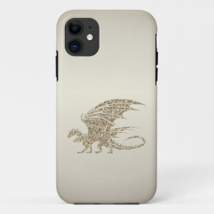 アメージングモザイクドラゴンゴールデン iPhone 11 ケース