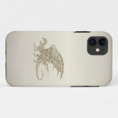 アメージングモザイクドラゴンゴールデン Case-Mate iPhoneケース (裏面(横))