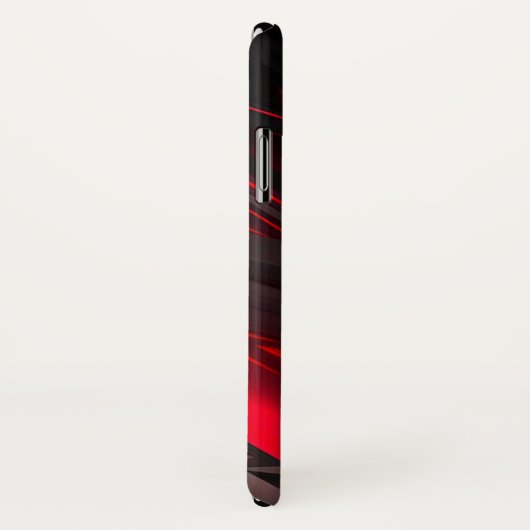 アメージングレッドザポイント抽象デザイン Case-Mate iPhoneケース (裏面/右)