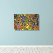 アメージングワインカントリーワイナリーヴィネヤードウォールアート キャンバスプリント (インサイチュ (ウッドフロア))