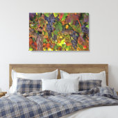 アメージングワインカントリーワイナリーヴィネヤードウォールアート キャンバスプリント (インサイチュ (寝室))