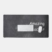 アメージング先生シャルボードデザインクラスデコレーション デスクマット (キーボード&マウス)