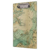 アメージング北極海アンティーク地図 クリップボード (左)