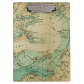 アメージング北極海アンティーク地図 クリップボード (正面)