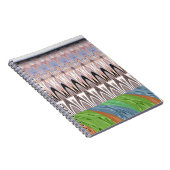 アメージング抽象芸術パターンアートプリント ノートブック (右側)