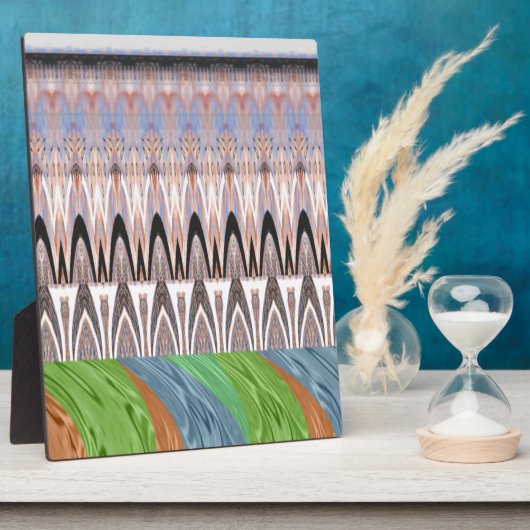 アメージング抽象芸術パターンアートプリント フォトプラーク (側面)