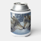 アメージング狼デザイン 缶クーラー (缶裏面)
