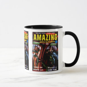 アメージング・アドベンチャーズ #2 レトロ SF コミック マグカップ