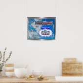 アメージング・アメリカン・パラトパー国旗 ポスター (キッチン)