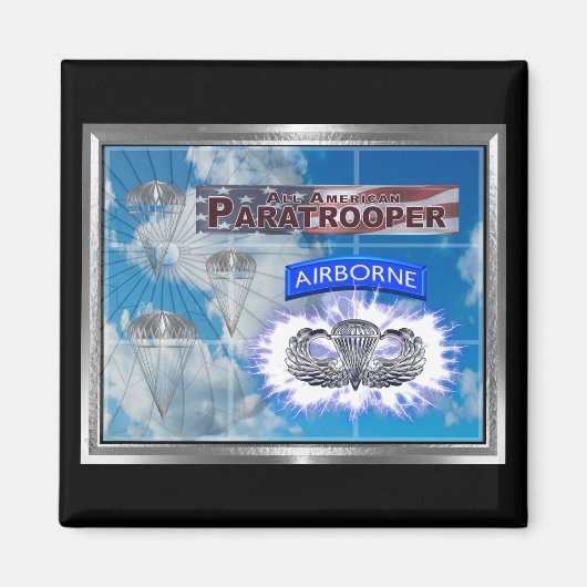 アメージング・アメリカン・パラトパー国旗 マグネット (正面)