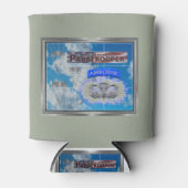 アメージング・アメリカン・パラトパー国旗 缶クーラー (正面)