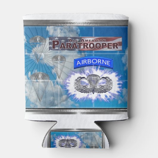アメージング・アメリカン・パラトパー国旗 缶クーラー (裏面)