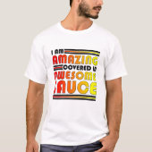 アメージング オーサム ソース おもしろTシャツ Tシャツ (正面)