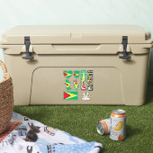 アメージング・ガイアナが国のシンボルを形作る シール (クーラー)