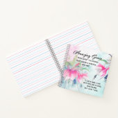 『アメージング・グレース なんとすばらしい響き』クリスチャンの賛美歌 ノートブック (内部)