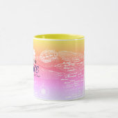 アメージング・グレース ドラゴンフライ パステル グラデーション マグカップ (中央)
